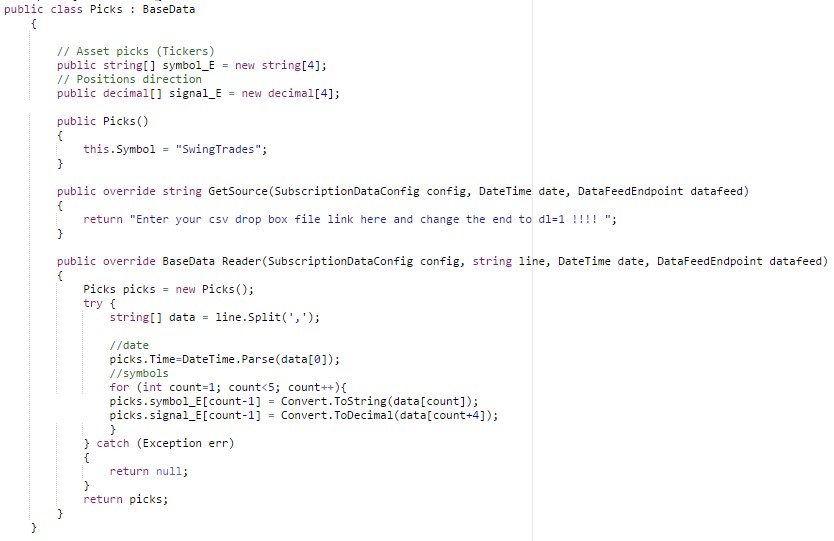 Importing Data